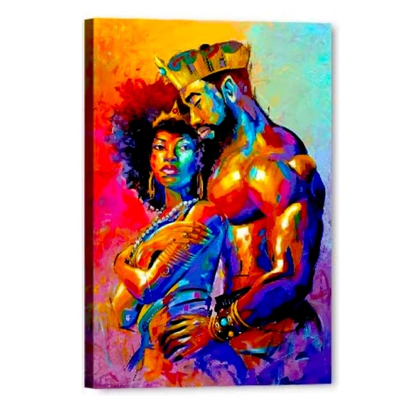 Crown me King canvas - Picture 1 of 1